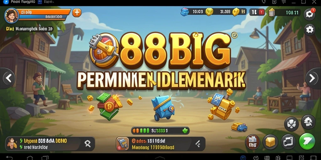 Screenshot gameplay 88BIG menampilkan aksi Idle yang menarik.