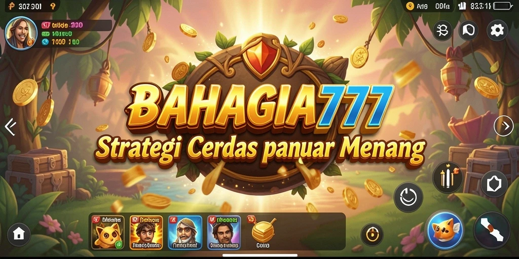 Tangkapan layar gameplay BAHAGIA777 yang menunjukkan strategi dalam action.