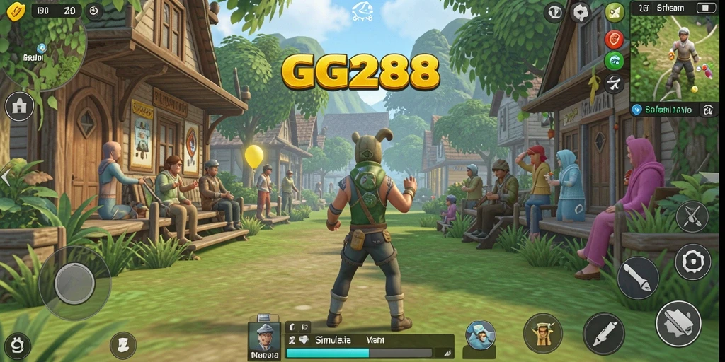 Screenshot menunjukkan pemain menikmati gameplay Simulation yang realistis.
