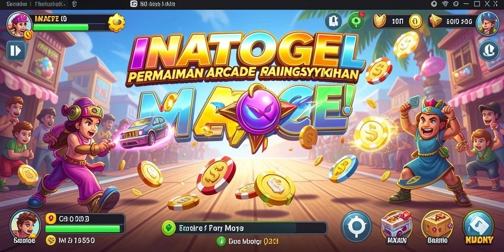 Tampilan gameplay seru INATOGEL yang penuh tantangan.