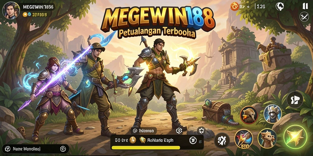 Tampilan menarik gameplay Open World di MEGEWIN188.