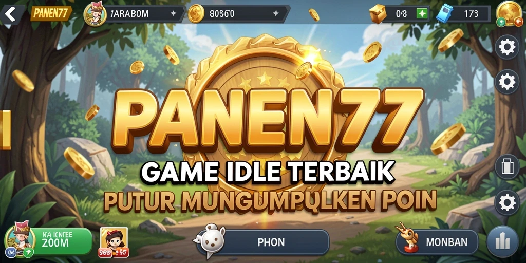 Tampilan gameplay <strong>PANEN77</strong> yang menarik dan penuh warna.
