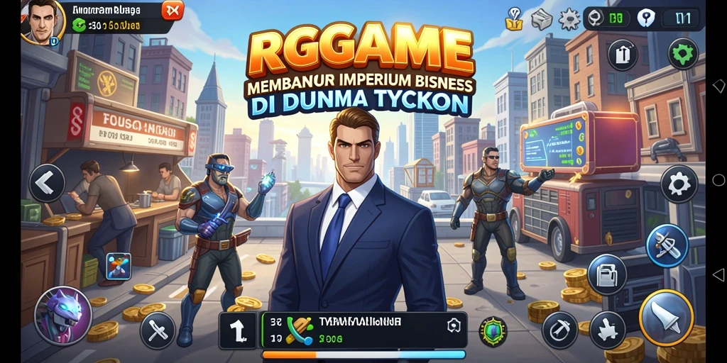 Screenshot dari gameplay RPGAME yang intens dan strategis.