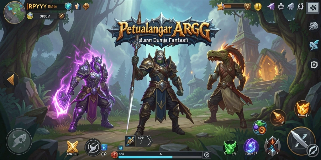 Tampilan gameplay seru dan grafis menakjubkan di RPYYY.